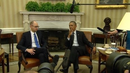 Interim PM: Ukraine "will never surrender"