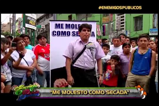 Enemigos Públicos: la molestia de los ciudadanos al estilo Pablo Secada