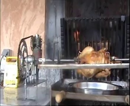 barbecue et tourne broche