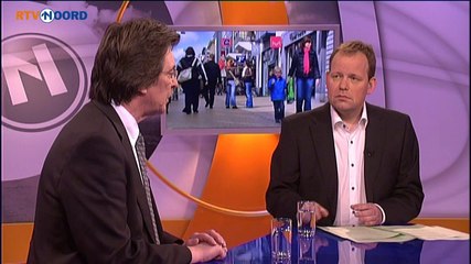 Van Keulen en Van Leeuwen in debat over winkelleegstand - RTV Noord