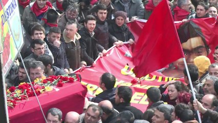 Turkey protesters mourn teen death