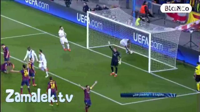 اهداف برشلونه ومانشستر سيتي 2-1 دوري ابطال اوروبا