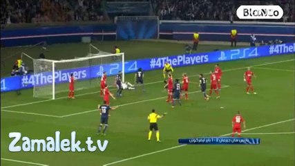 اهداف باريس سان جيرمان و باير ليفركوزن 2-1 دوري ابطال اوروبا