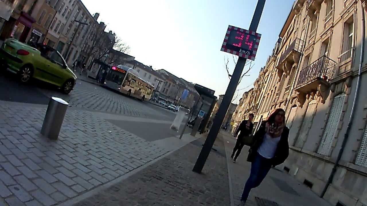 Nancy, place des Vosges : une zone de partage efficace