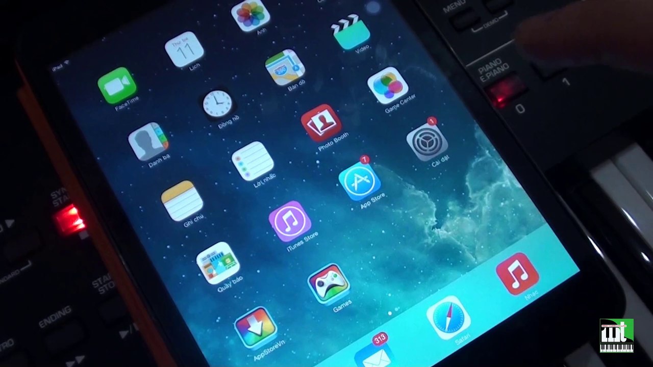 Hướng dẫn kết nối Ipad với đàn Roland BK3
