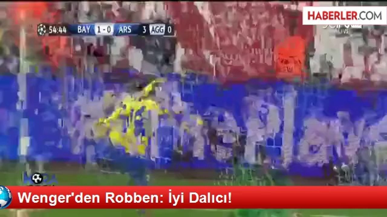 Wenger'den Robben: İyi Dalıcı!