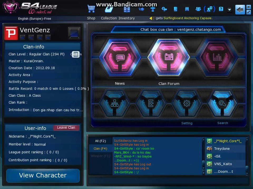 PlayerUp.com - Buy Sell Accounts - S4League - Selling Account(1)