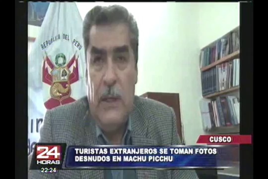 Cusco: la moda de tomarse fotos desnudos en ciudadela de Machu Picchu