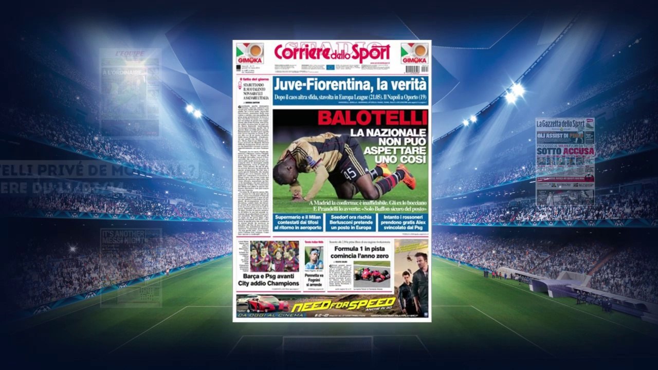 Messi met la presse à ses genoux, Balotelli privé de Mondial ?