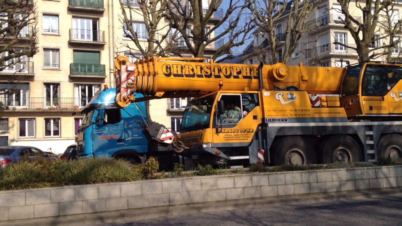Levage du tronçon