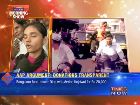 Row over AAP's fund raising dinner