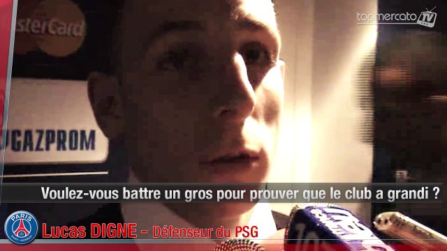 Lucas Digne : Aller le plus loin possible en Ligue des Champions