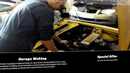 Car servicing woking by Allwood Engineering