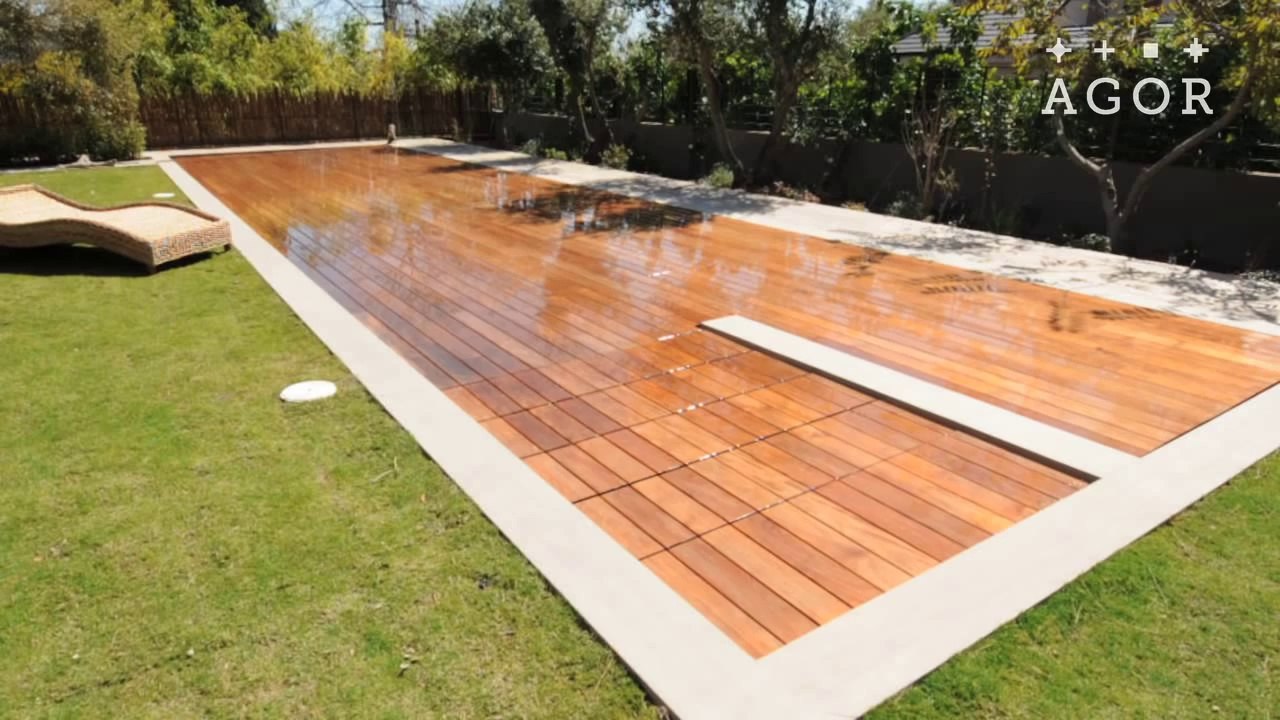 La piscine qui disparait