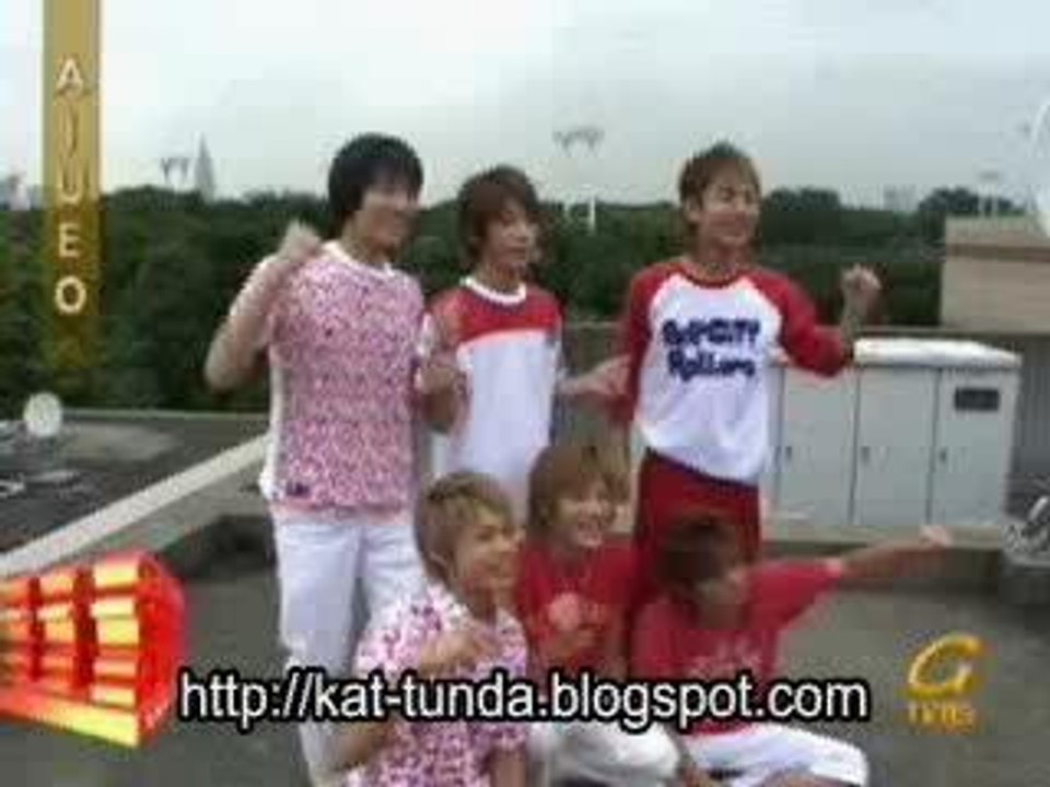 KAT-TUN - Wink Up AIUEO 17.08.2002