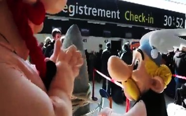 Insolite : Astérix et Obélix soutiennent le XV de France