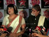 Krishna Abhishek making fun with Amitabh Bachchan in holi masti gulal ki