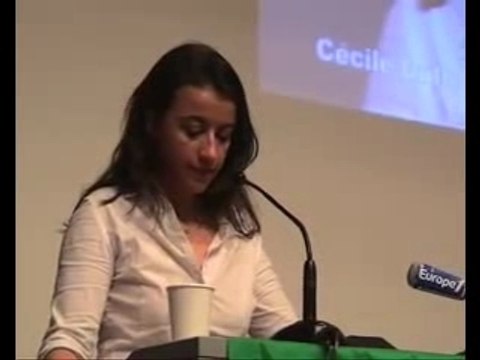 Cécile Duflot 1er discours de SN
