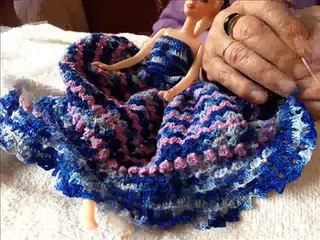 Vestido de ganchillo, para muñecas, paso a pasowmv