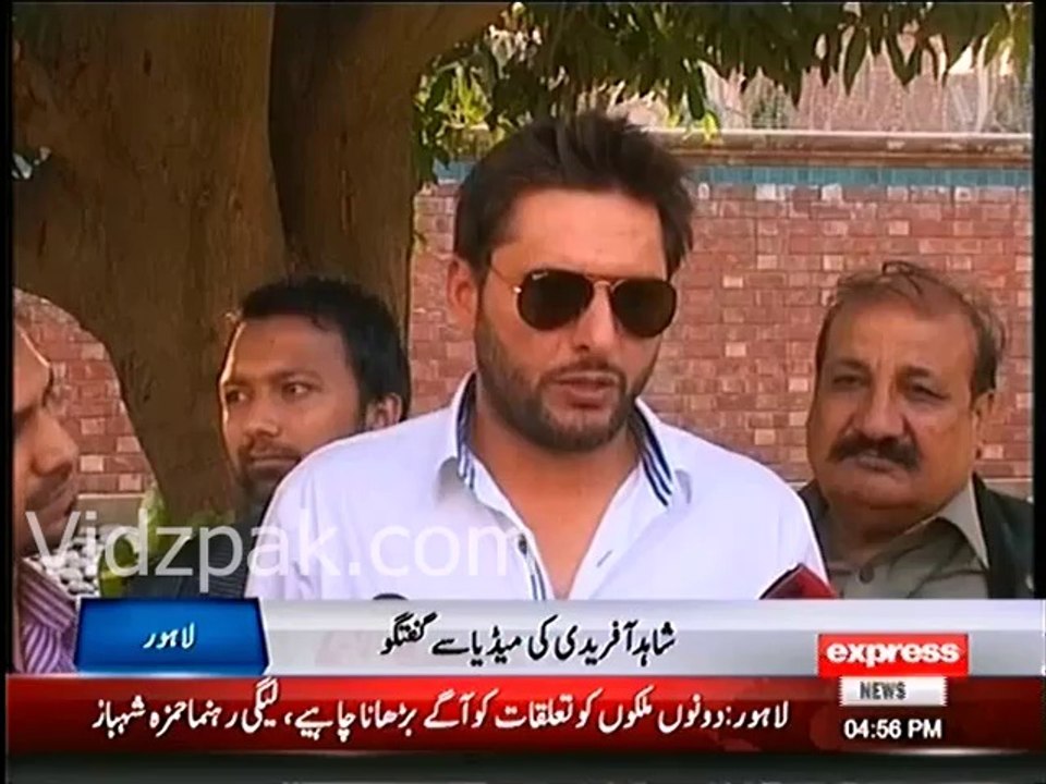 I will visit Thar for Relief Activity after T 20 World Cup :- Shahid Afridi Media Talk