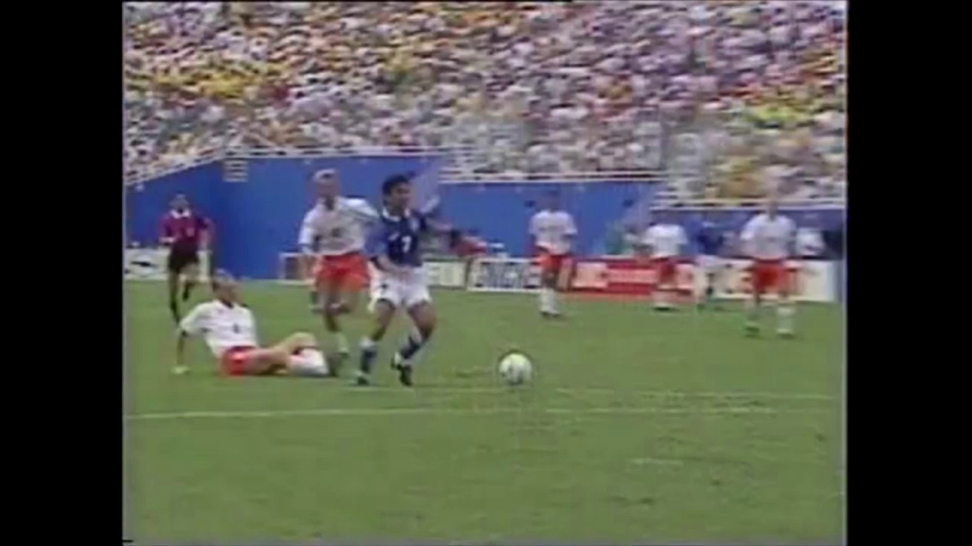 Coupe Du Monde 1994 La Mythique Celebration De Bebeto Video Video Dailymotion