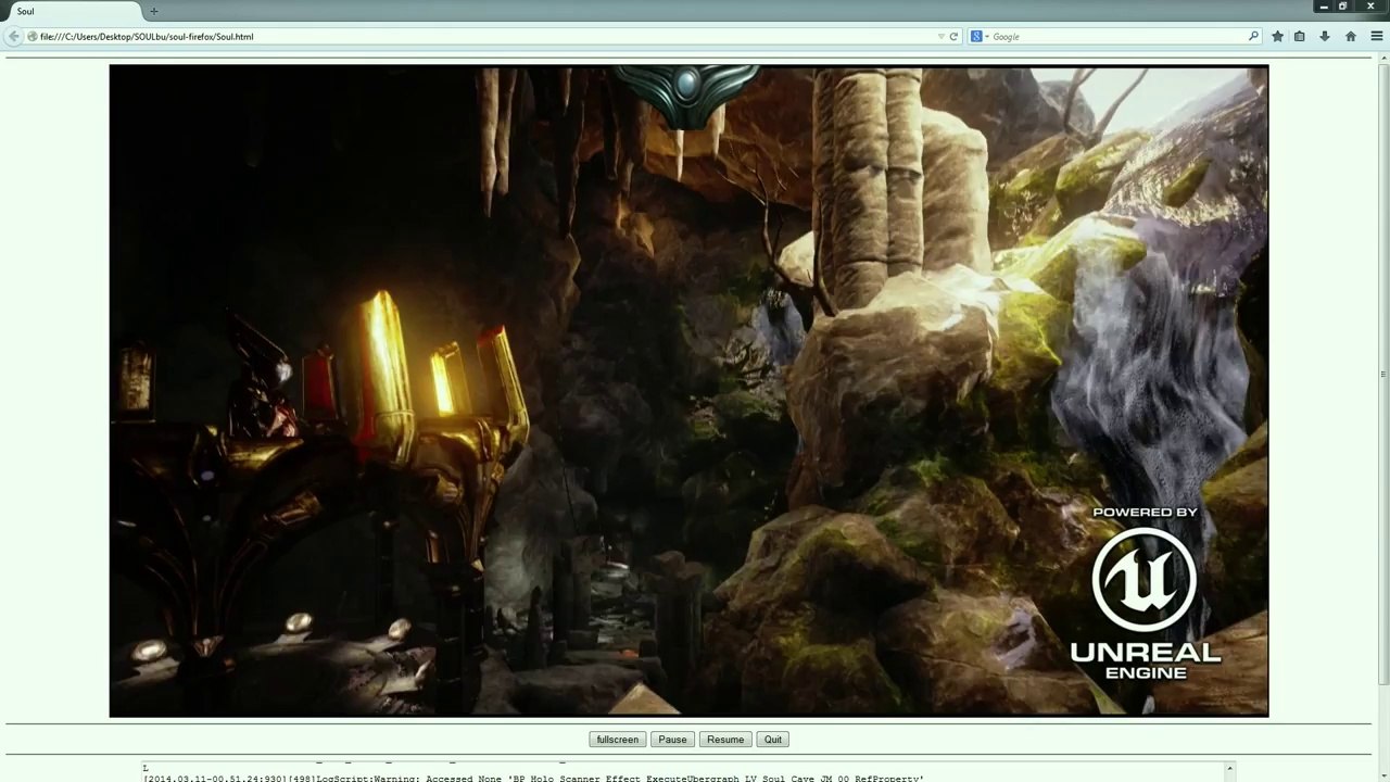 Unreal Engine 4 - Firefox Example