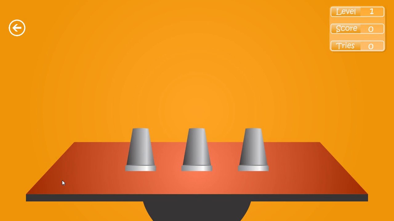 Ball Under Cup