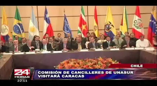 Unasur enviará comisión de cancilleres para lograr la paz en Venezuela