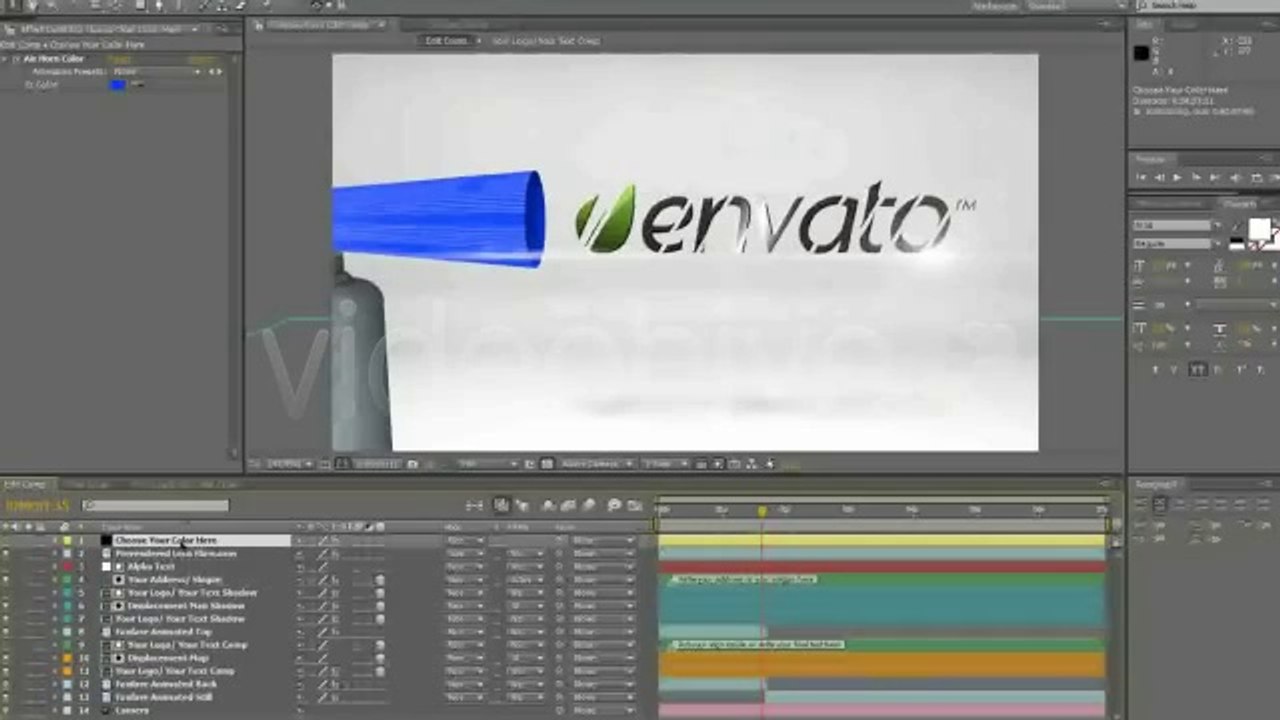 Make Some Air Horn Noise! - After Effects Template