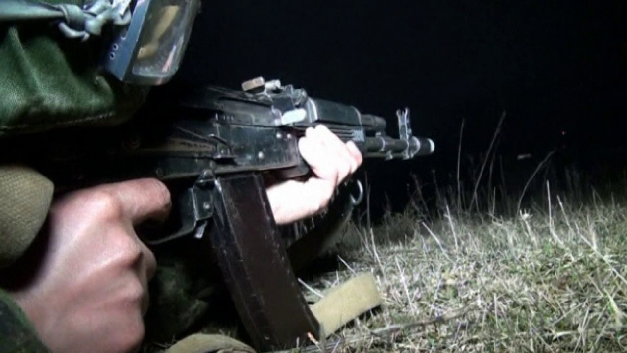 Russian troops hold military exercise near Ukraine