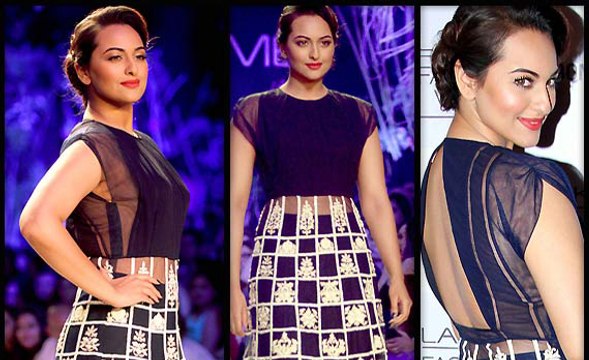Sonakshi Sinha turns showstopper Lakme Fashion Week 2014