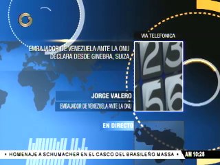 Valero: La única voz disidente fue la de EEUU