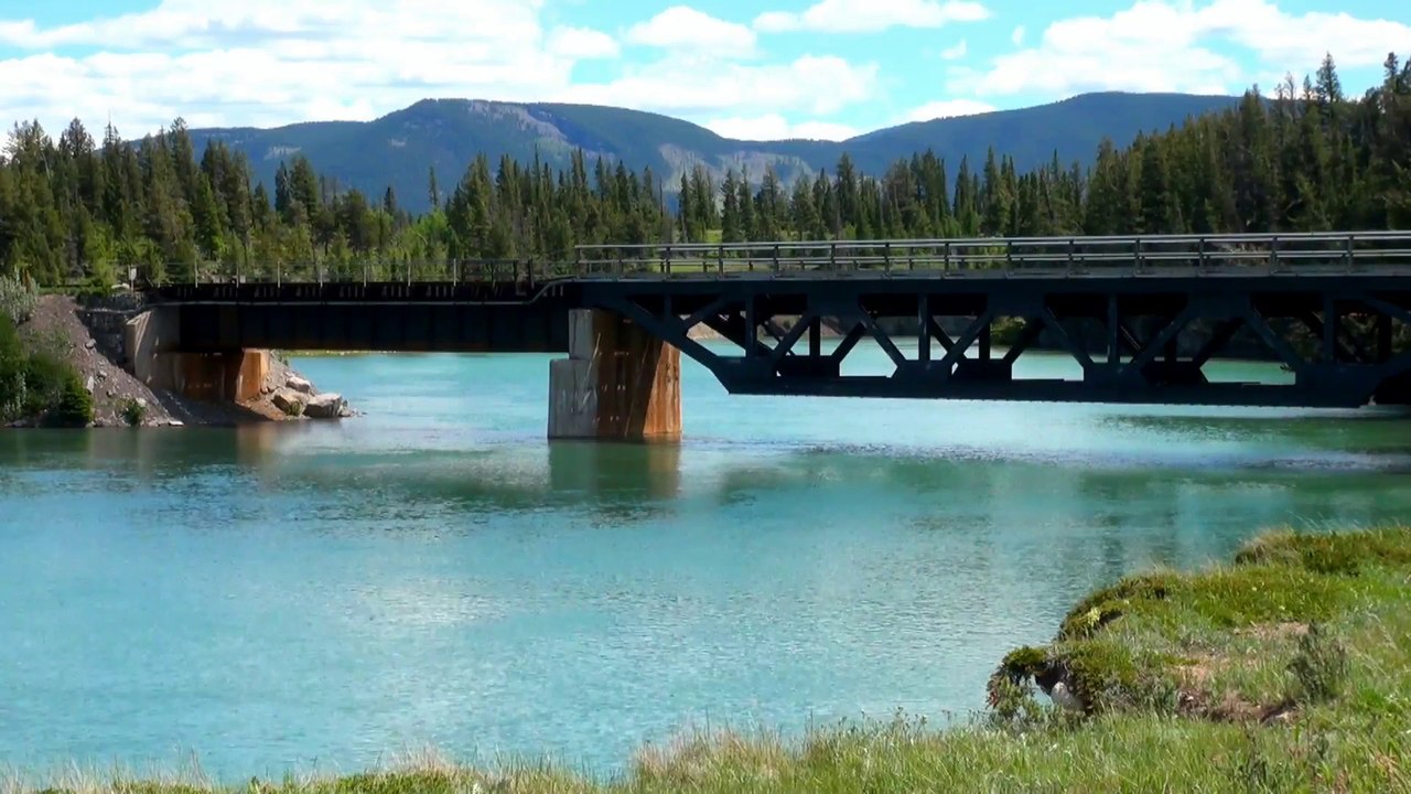 Bow River in Kananaskis Alberta.