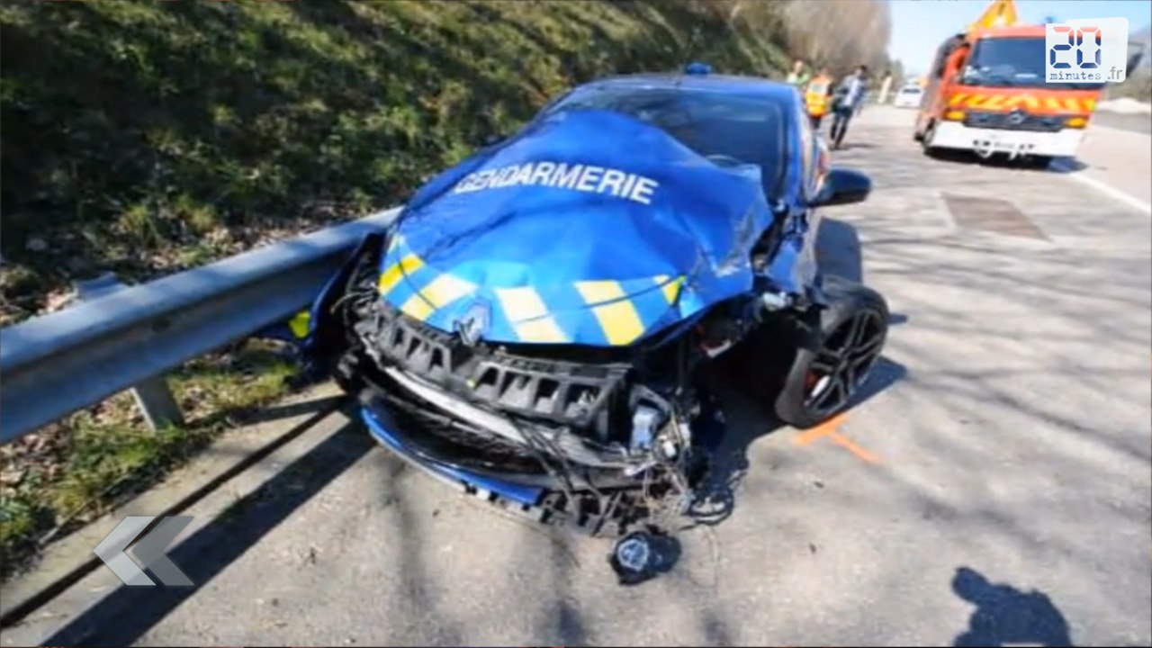 La gendarmerie compte une voiture de sport de moins