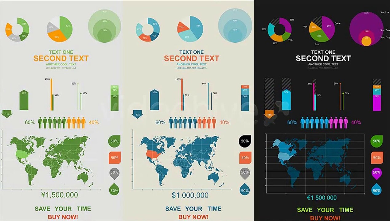 Rapid Infographics Elements - After Effects Template