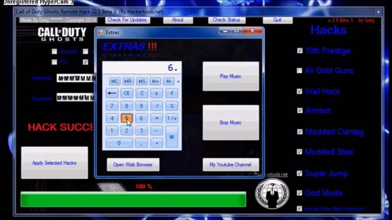 February 2014 Call of Duty Ghosts Hack Tool v2.5(10th prestige ect