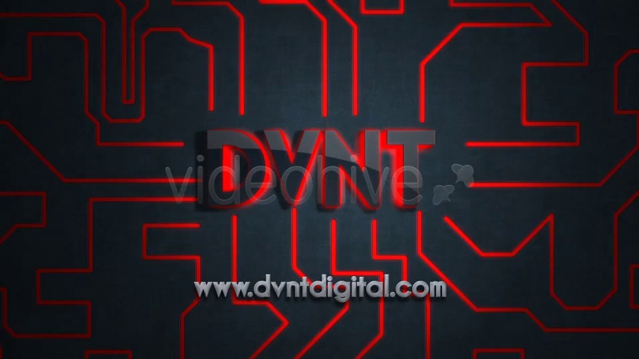 Red ProtoX Logo Stinger - After Effects Template
