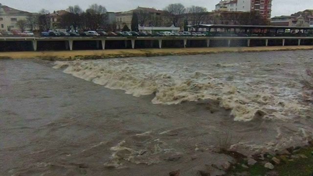 Crue Gardon d'Ales mars 2013