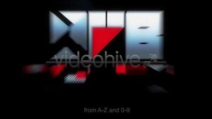 Qub Typeface Animated - After Effects Template