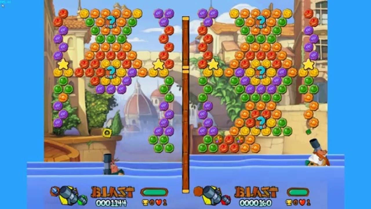 Worms Blast HD on Dolphin Emulator (Widescreen Hack)