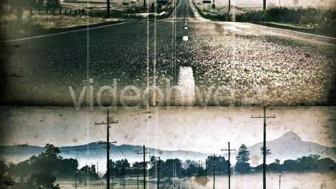 Retro Film Opener - old cinema fx - After Effects Template