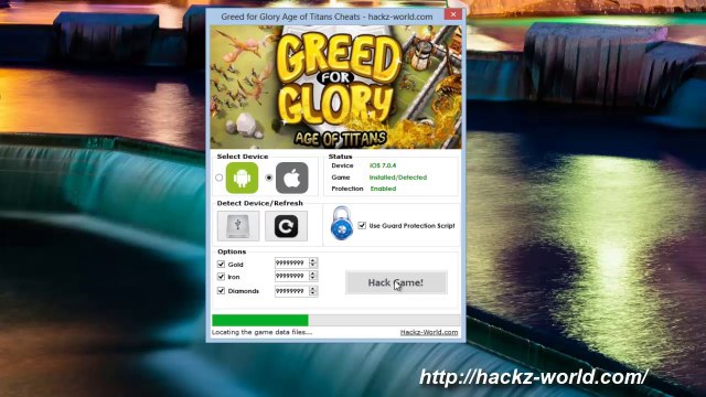 Greed for Glory Age of Titans Hack/Cheats - 999,999 Gold, Diamonds and Iron (Android/iOS)
