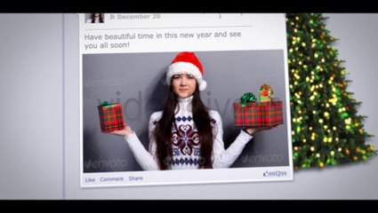 Face Timeline - Christmas Greetings