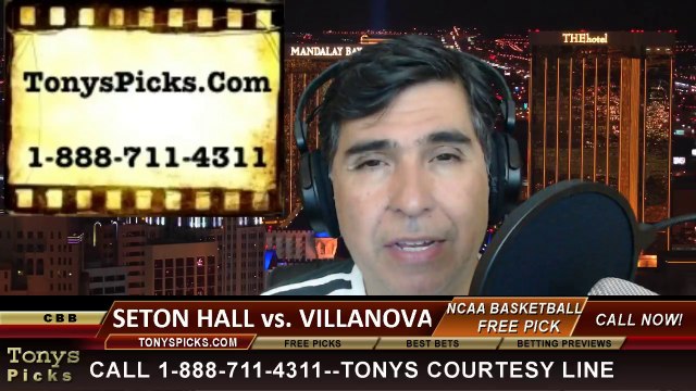 Villanova Wildcats vs. Seton Hall Pirates Pick Prediction NCAA College Basketball Odds Preview 3-13-2014