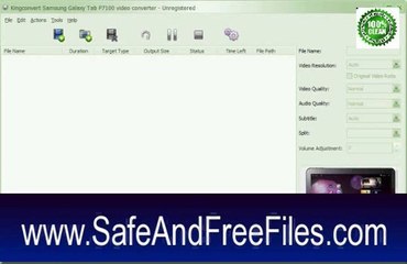 Get KingConvert Samsung Galaxy Video Converter 5.1 Product Number Free
