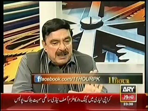 11th Hour (13th March 2014) Sheikh Rasheed Interview