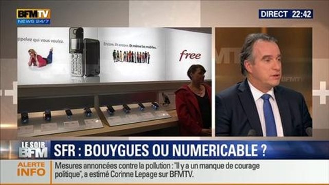 Le Soir BFM: Bouygues contre Numericable: qui mettra la main sur SFR ? - 13/03 2/5