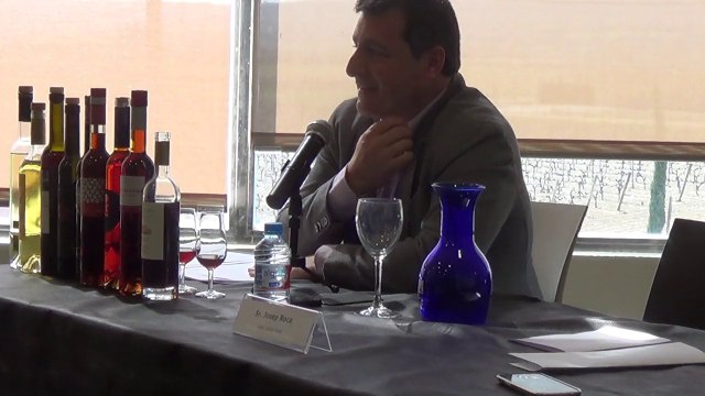 dégustation vin doux de l'emporda par Josep Roca meilleur sommelier du monde