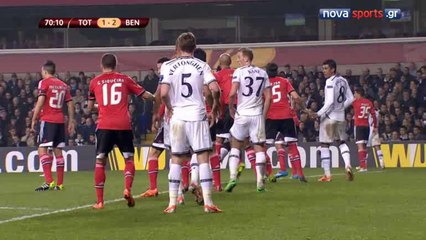 Europa League: Tottenham 1-3 Benfica (all goals - highlights - HD)