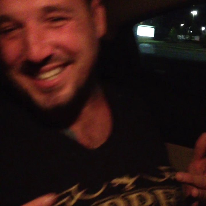 Riding in a car with Ron Robey can be fun at times!  Lol